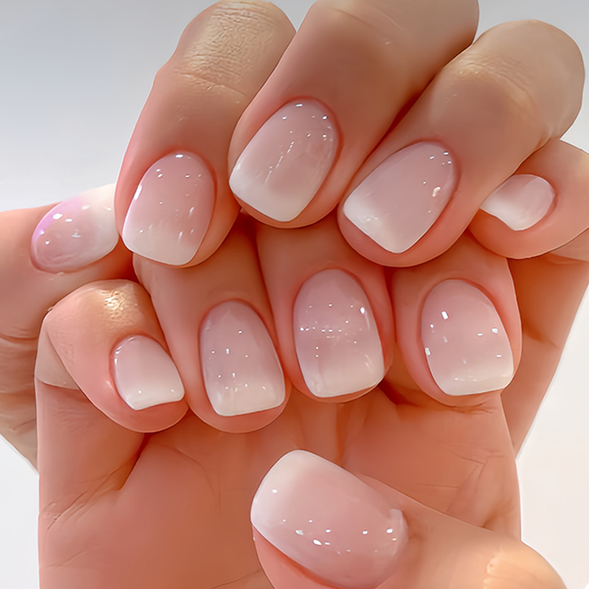 24Pcs Simple Ballet Glitter De – Nail Art French recenzja i cena